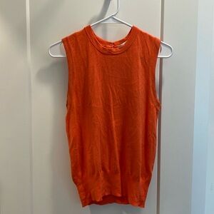 Orange Zara Sleeveless Top